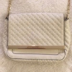 Diane Von Furstenberg (DVF) White Crossbody Bag